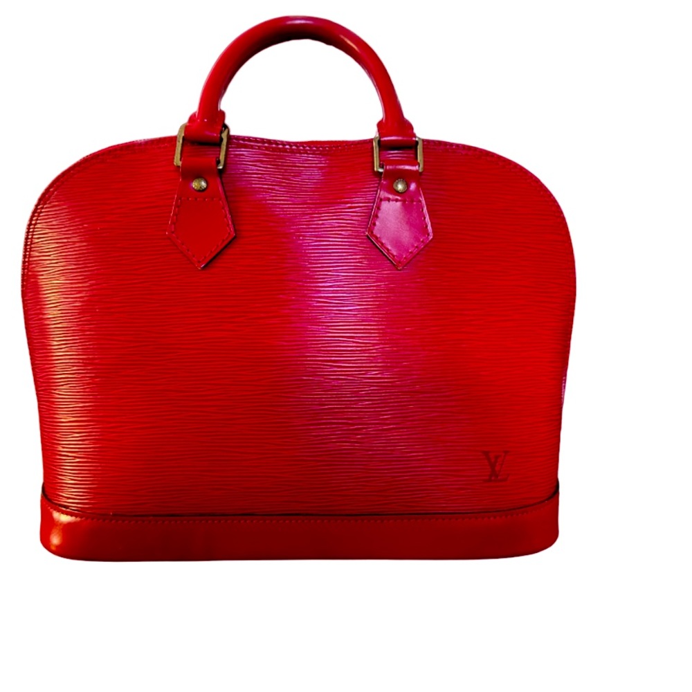 Authentic Louis Vuitton Epi Alma Bag